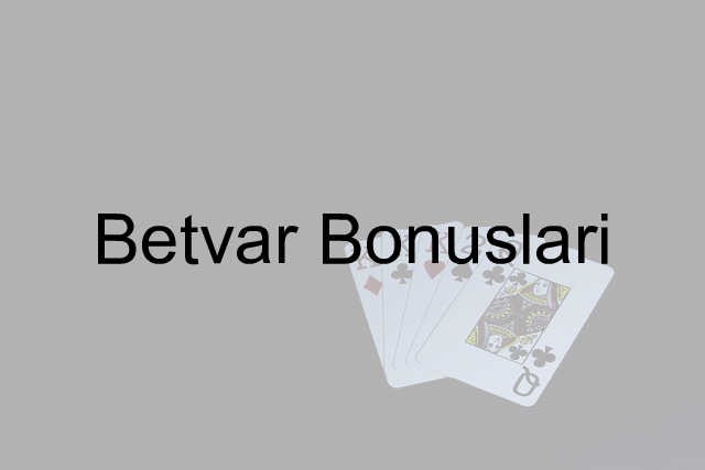Betvar bonus